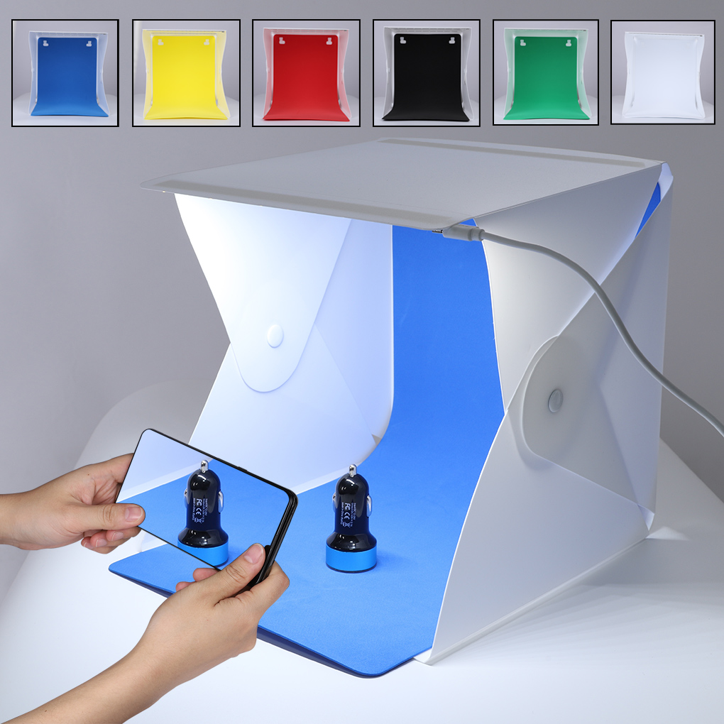 Mini Folding Photo Booth Softb - Softbox Portable Strip avaliação e preço