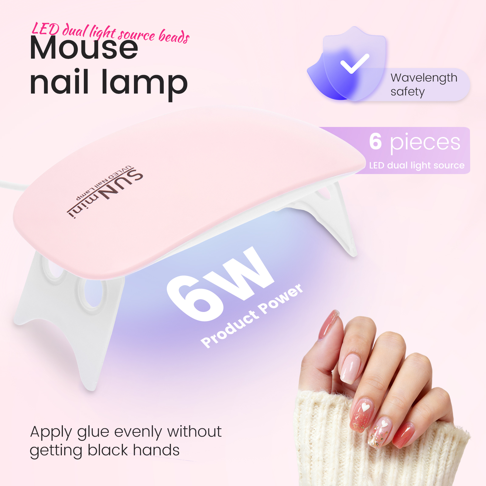 UV Nail Polish Lamp Nail Dryer - Photography Lighting Gels avaliação e preço