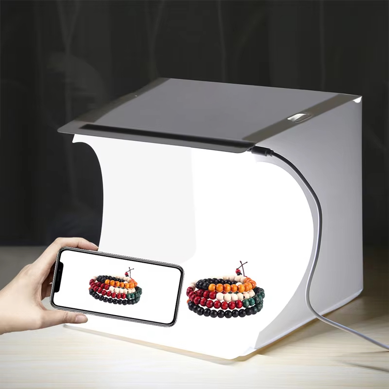 Folding Photo Studio Booth Sof - Softbox Portable Strip avaliação e preço