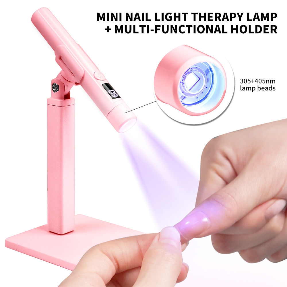 Portable Nail UV LED Lamp Rech - Photography Lighting Portrait avaliação e preço