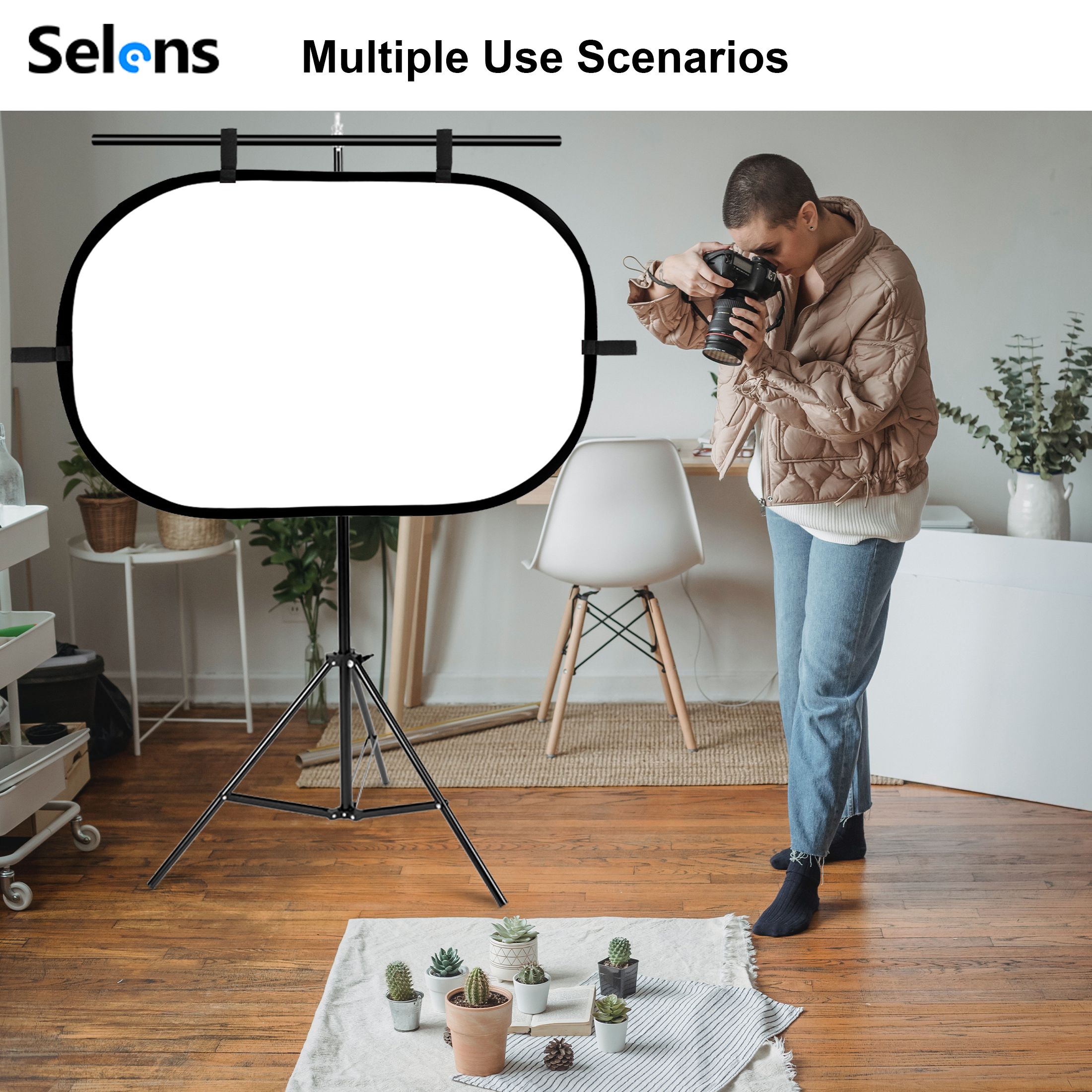 Selens White Diffuser Foldable - Photography Lighting Portrait avaliação e preço