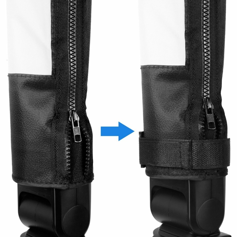 Selens Portable Hot Shoe Flash - Softbox Portable Strip avaliação e preço