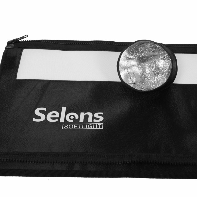 Selens Portable Hot Shoe Flash - Softbox Portable Strip avaliação e preço
