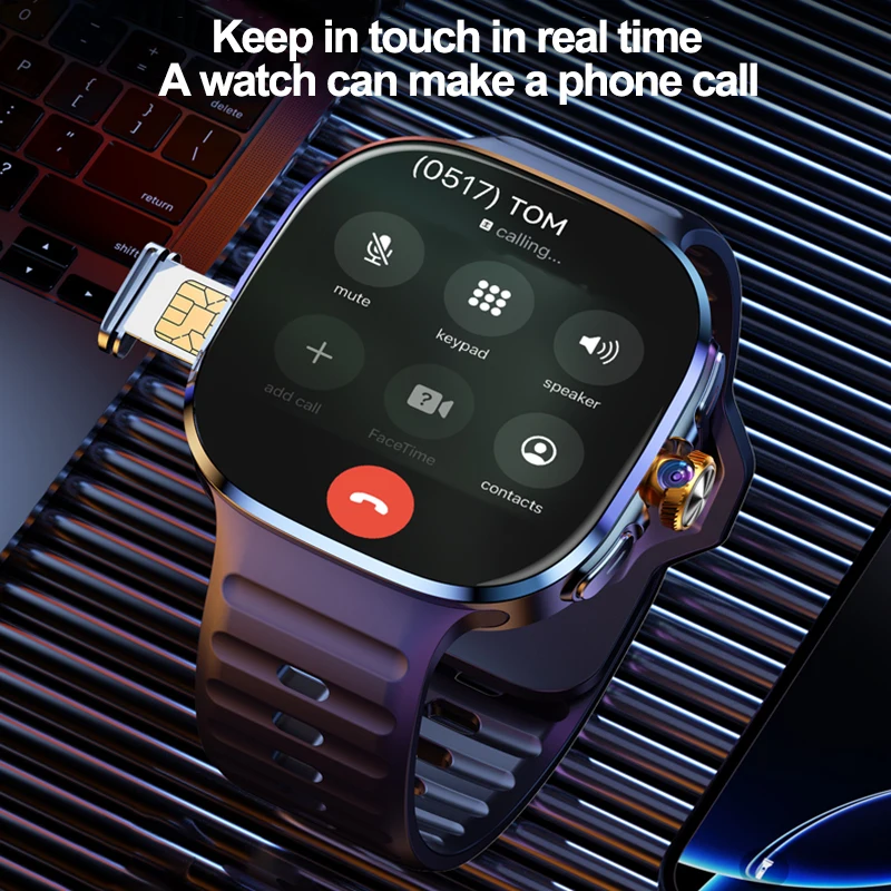 New Large Screen Smartwatch 4G - Photography Lighting Gels avaliação e preço