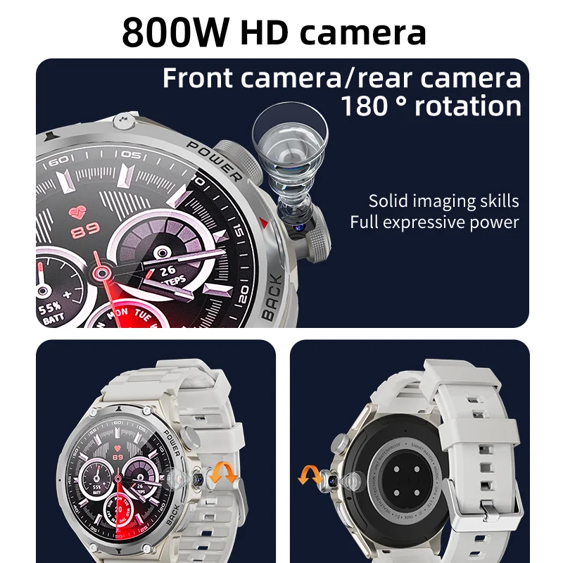 H12 Smartwatch 4G LTE Smart Wa - Photography Lighting Gels avaliação e preço