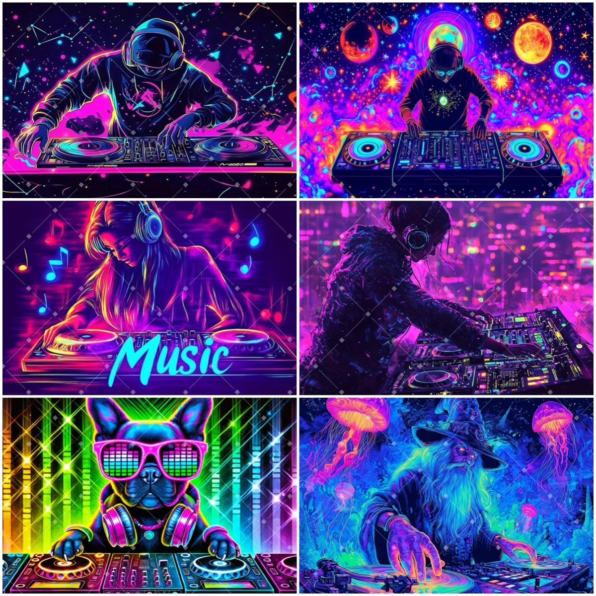 Hip Hop Music DJ Party Decorat - Photography Lighting Background avaliação e preço
