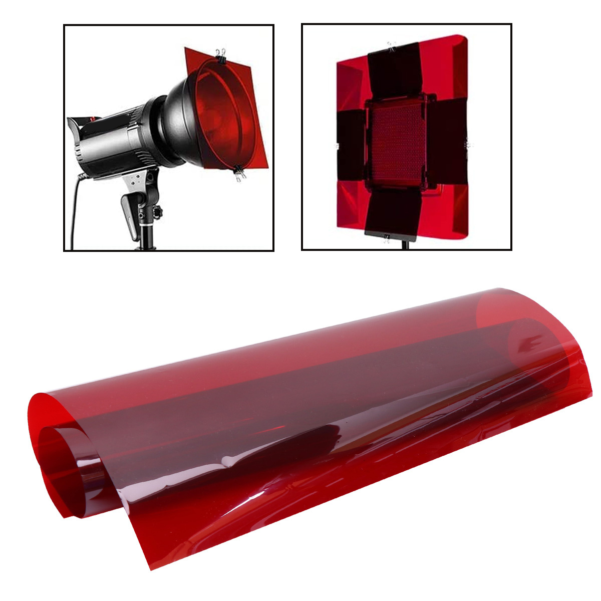 3pcs Deep Light Photography St - Photography Lighting Gels avaliação e preço