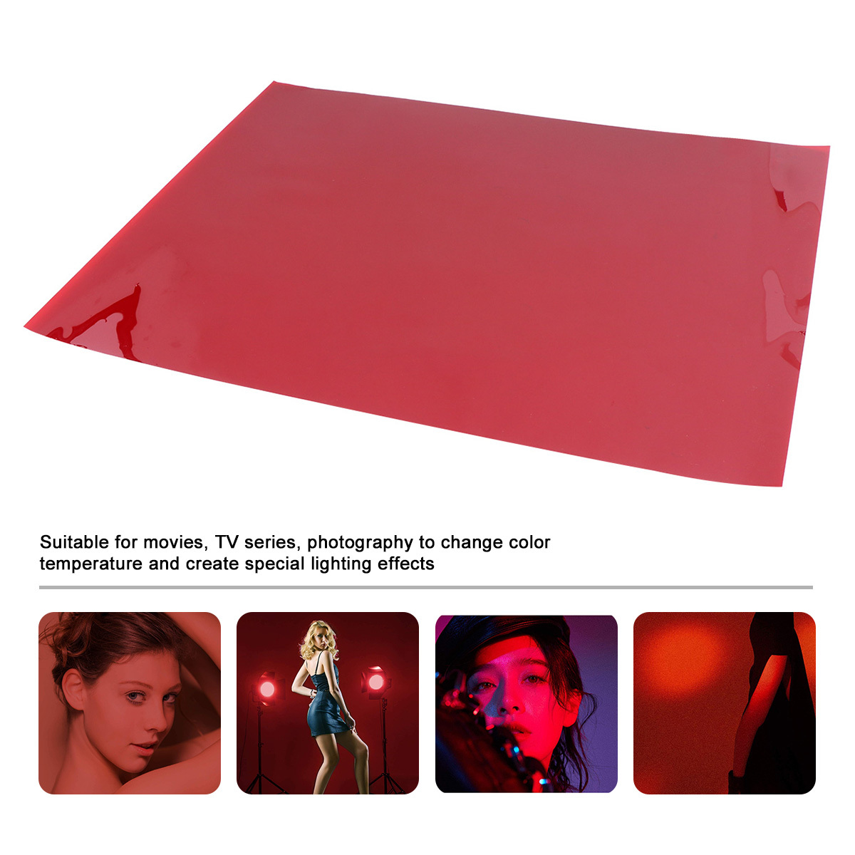 3pcs Deep Light Photography St - Photography Lighting Gels avaliação e preço
