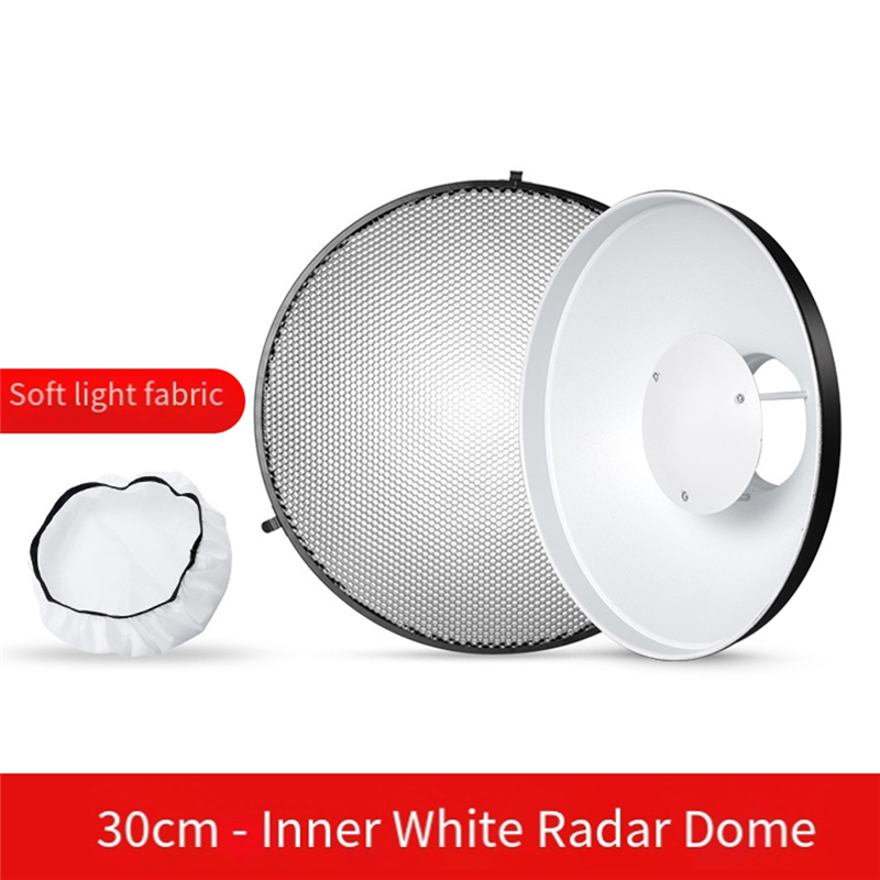 Beauty Dish Reflector 30Cm For - Photography Lighting Portrait avaliação e preço