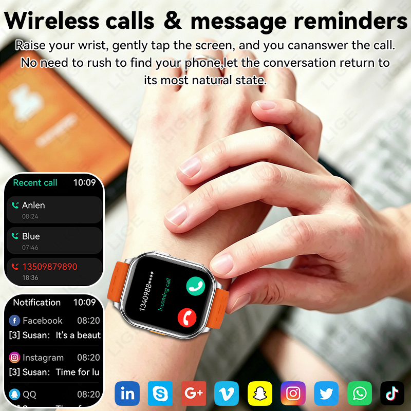 LIGE 2026 Camera Smart Watch M - Photography Lighting Gels avaliação e preço