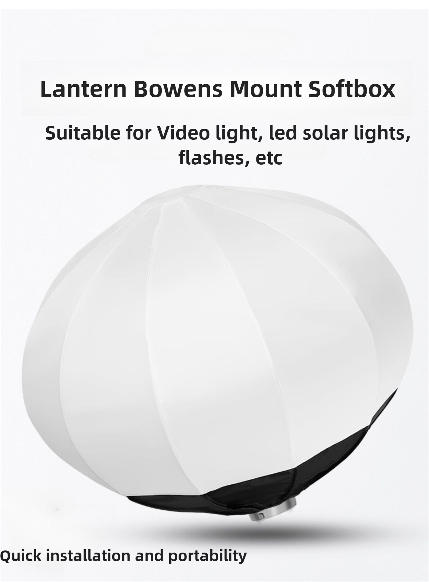 Globe Lantern Softbox 55cm 65c - Globe Modifier Round avaliação e preço