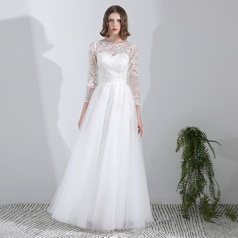 French Elegant Wedding Dress N - Photography Natural Lighting Basics avaliação e preço
