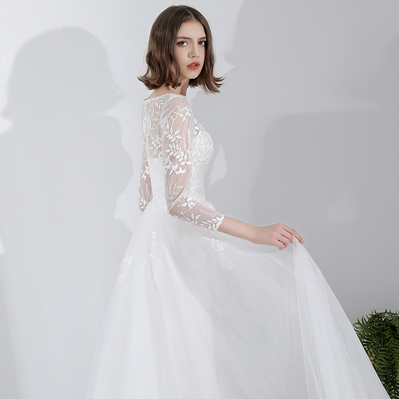 French Elegant Wedding Dress N - Photography Natural Lighting Basics avaliação e preço