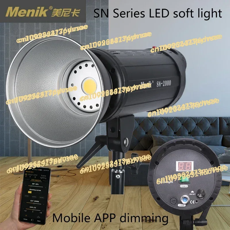 NEW Menik SN series photo led  - Photography Lighting Portrait avaliação e preço