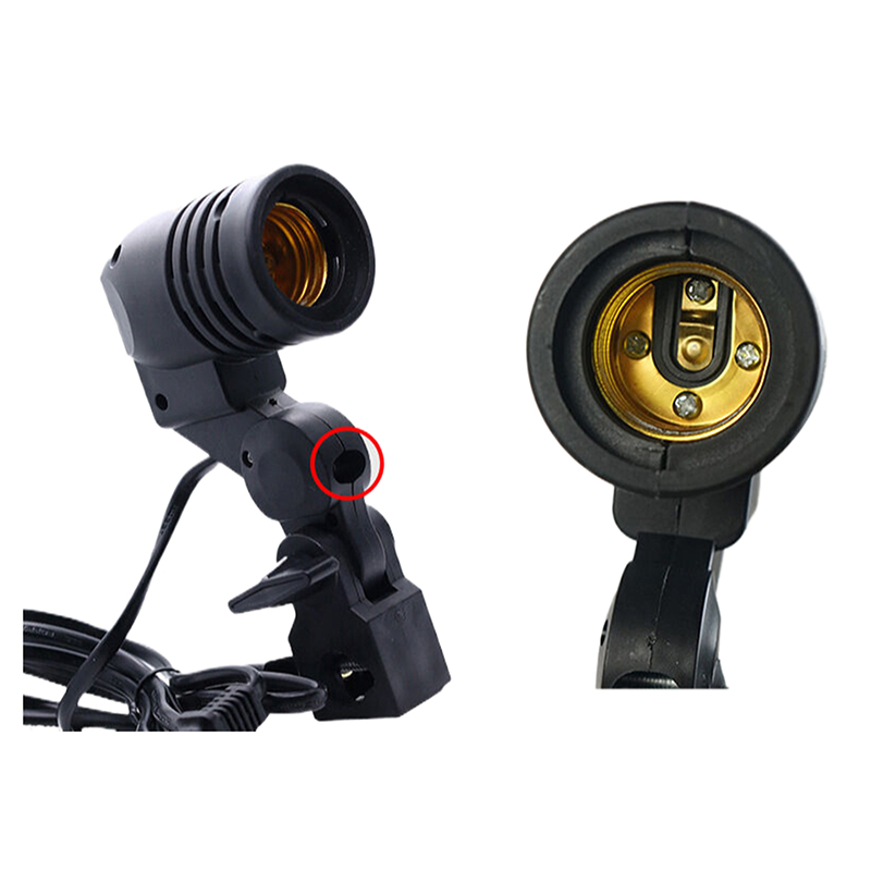 Hot Sale E27 AC Socket Lamp Si - Photography Lighting For Sale avaliação e preço